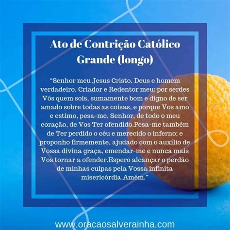 Acto De Contricao