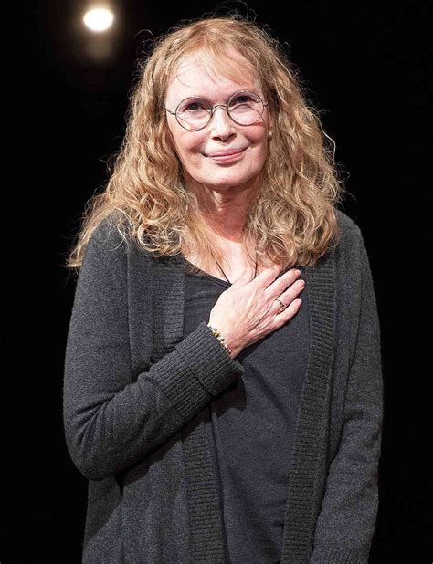 Actress Mia Farrow