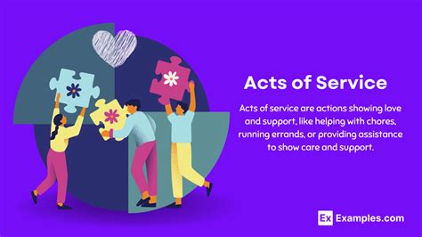 Acts Of Service Examples