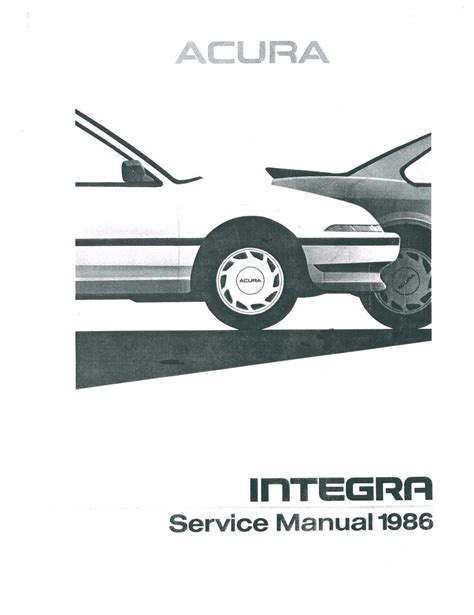 Read Online Acura Integra 1996 Repair Manual Free Ebooks Download 