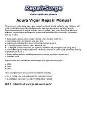 Download Acura Vigor 1992 1994 Service Repair Manual 
