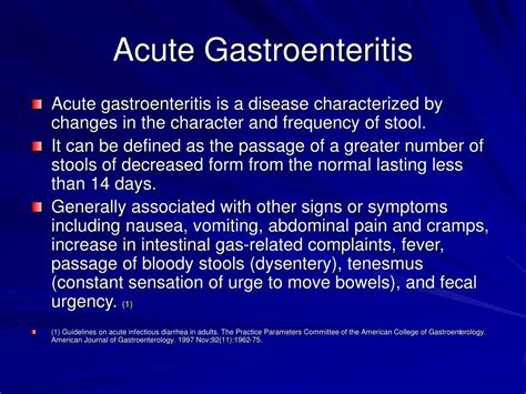 Acute Gastroenteritis Ppt