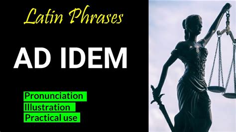 Ad Idem Meaning
