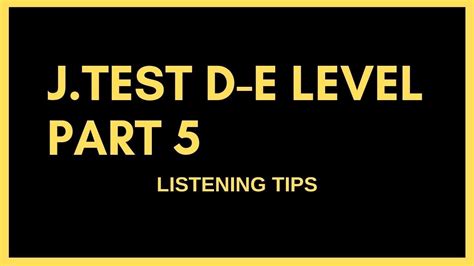 Ad Listening Test Jtest Practical Past Exam Solution And Simulation For Japanese Examination Chinese Edition