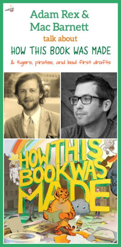 adam rex how a book is made