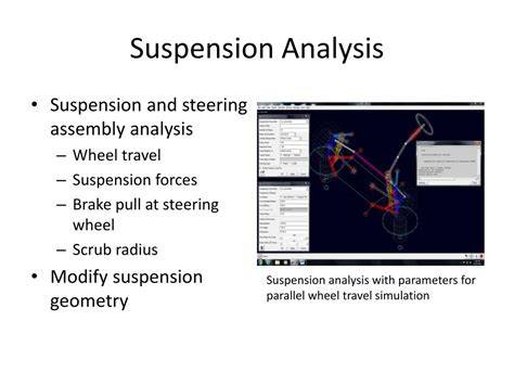 adams car suspension analysis