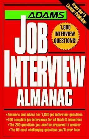 adams job interview almanac