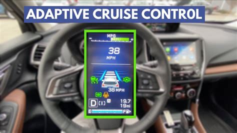 adaptive cruise control subaru technical information system