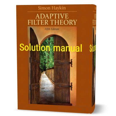 adaptive filter theory simon haykin solution manual