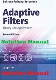 Adaptive Filters Sayed Solution Manual