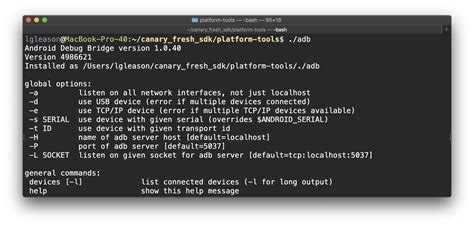 Adb Debugging Commands Guide Le Development