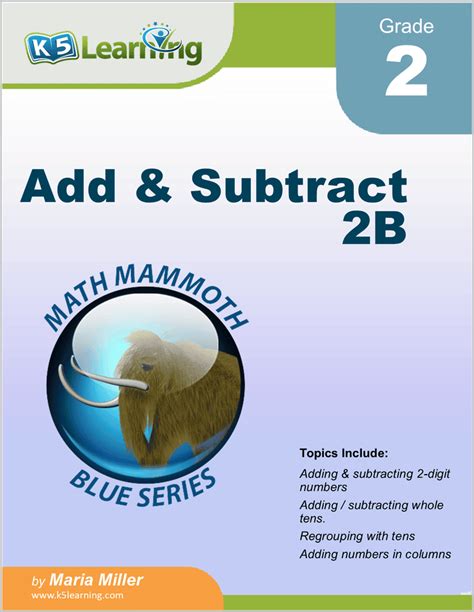 Add And Subtract 2b Workbook Addition And Subtraction Workbook - Addition And Subtraction Workbook