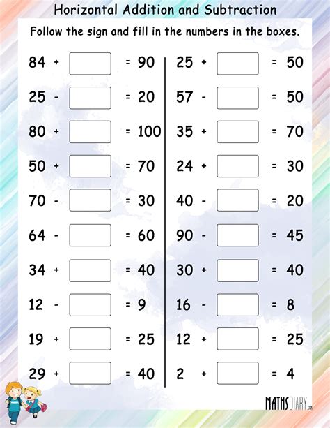 Add And Subtract Within 100 2nd Grade Math Math 2nd - Math 2nd