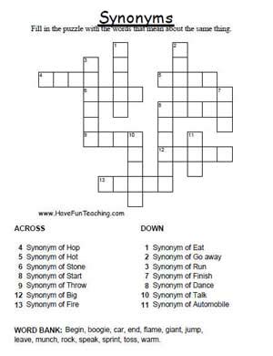 Add Crossword Clue Amp Synonyms Added To Crossword Clue - Added To Crossword Clue