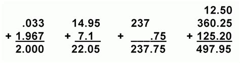 Add Decimals Pass The Math Review Adding Decimals On A Number Line - Adding Decimals On A Number Line