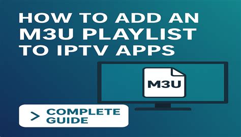 add m3u file to firestick