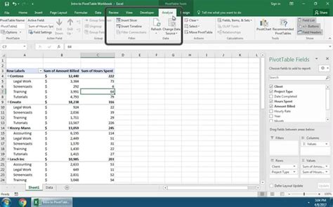 add pivot table newest excel