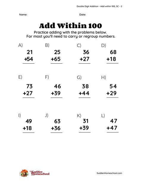 Add Within 100 On An Open Number Line Adding On An Open Number Line - Adding On An Open Number Line