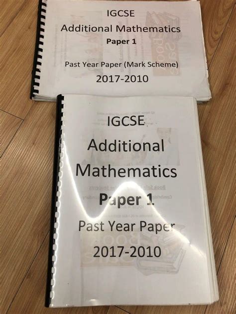 Read Online Add Math Paper 1 