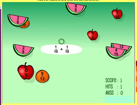 Adding Amp Subtracting Fractions Fruit Shoot Integers Subtraction - Fruit Shoot Integers Subtraction
