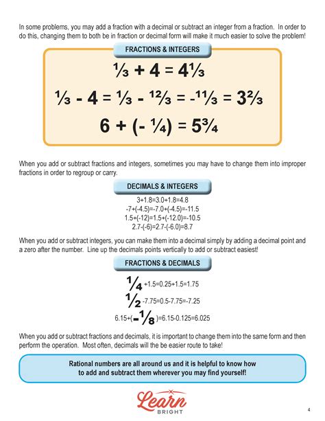 Adding Amp Subtracting Rational Numbers 0 79 4 Subtracting Rational Numbers Fractions - Subtracting Rational Numbers Fractions