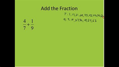 Adding And Subtracting Fractions Part 2 Michigan Learning Adding And Subtracting Simple Fractions - Adding And Subtracting Simple Fractions