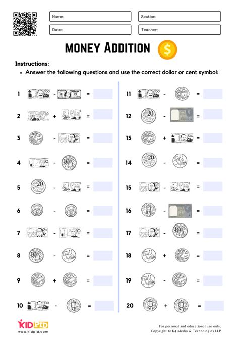 Adding And Subtracting Money Wyzant Lessons Subtraction Money - Subtraction Money