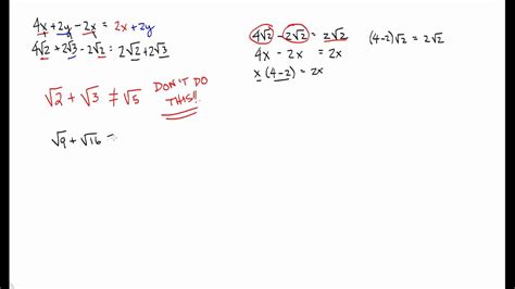 Adding And Subtracting Radical Expressions Chilimath Adding Subtracting Radicals Worksheet - Adding Subtracting Radicals Worksheet