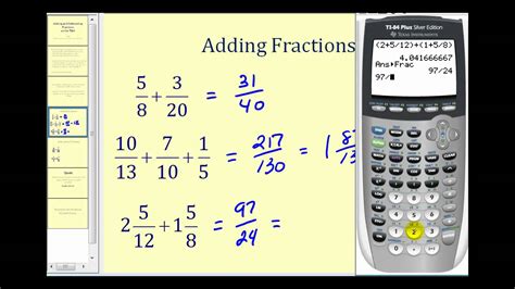Adding Fractions Calculator Mathpapa Adding 2 Fractions - Adding 2 Fractions