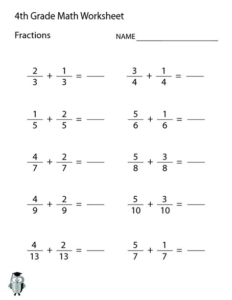 Adding Fractions Practice Adding Fractions - Practice Adding Fractions