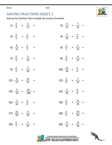 Adding Fractions Worksheet 8th Grade   Free Printable Fractions Worksheets For 8th Class Quizizz - Adding Fractions Worksheet 8th Grade