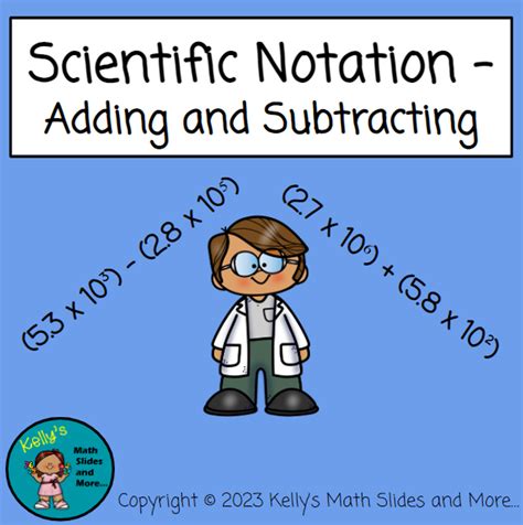 Adding With Scientific Notation