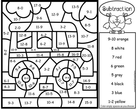 Addition And Subtraction Color By Number Worksheets Two Digit Addition Color By Number - Two Digit Addition Color By Number