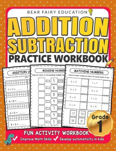 Addition And Subtraction Practice Workbook Education Com Addition And Subtraction Workbook - Addition And Subtraction Workbook