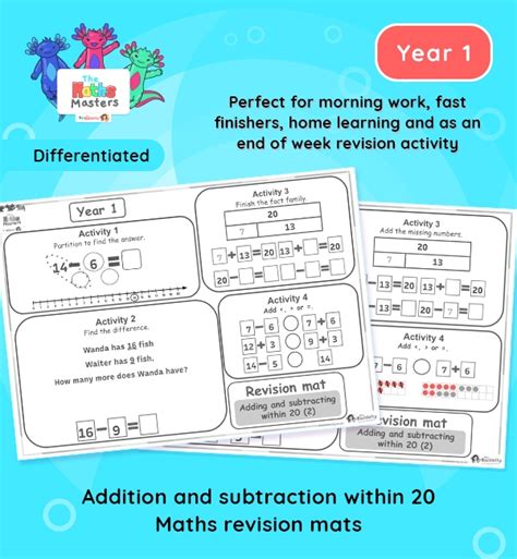 Addition And Subtraction Revision Skillsworkshop Revision Subtraction - Revision Subtraction
