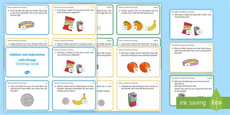 Addition And Subtraction With Change British Money Maths Subtraction With Money - Subtraction With Money