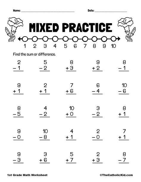 Addition And Subtraction Workbooks   Mixed Addition And Subtraction Worksheets Math Worksheets 4 - Addition And Subtraction Workbooks
