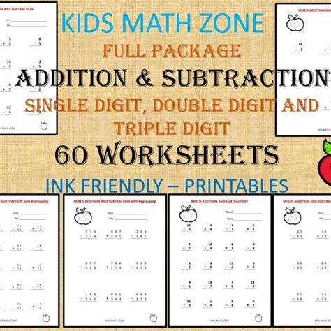 Addition And Subtraction Worksheet Grade 4 Teacher Made Grade 4 Subtraction Worksheet - Grade 4 Subtraction Worksheet