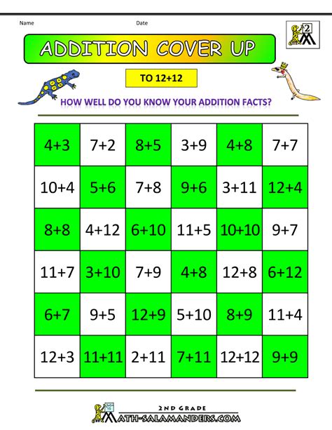 Addition Facts To 10 Games Addition Facts To 10 - Addition Facts To 10