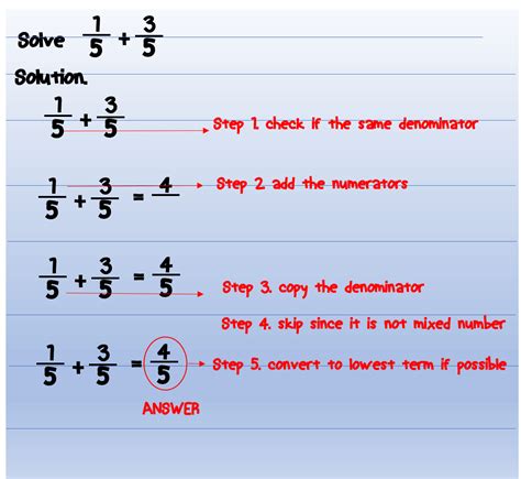 Addition Of Fractions Examples Dewwool Simplifying Adding Fractions - Simplifying Adding Fractions