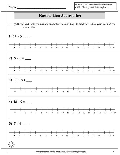 Addition On A Number Line Resources For F Addition With Number Line - Addition With Number Line