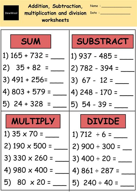 Addition Subtraction Multiplication And Division Of Fractions Fast Addition And Subtraction Techniques - Fast Addition And Subtraction Techniques