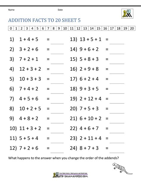 Addition Subtraction To 20 Worksheets Fast Addition And Subtraction Techniques - Fast Addition And Subtraction Techniques