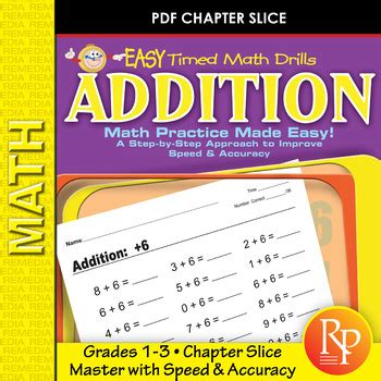 Addition Timed Drills Teaching Resources Teachers Pay Teachers Timed Math Drills Addition - Timed Math-drills Addition