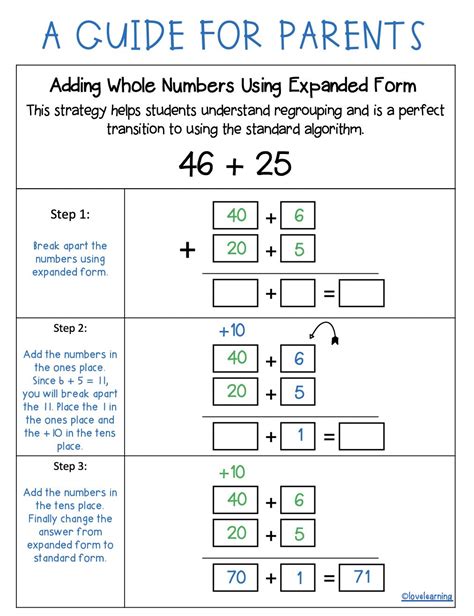 Addition Using Expanded Form   Addition Using Expanded Form Interactive Worksheet - Addition Using Expanded Form
