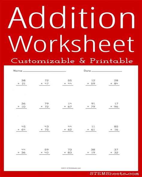 Addition Worksheet Generator Super Teacher Worksheets Basic Addition Facts Worksheet - Basic Addition Facts Worksheet
