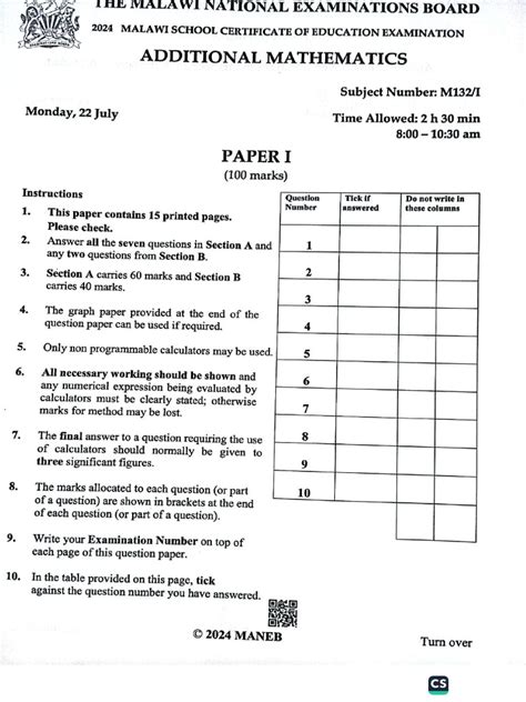 Download Additional Mathematics Papers Xtremepapers Advancing 