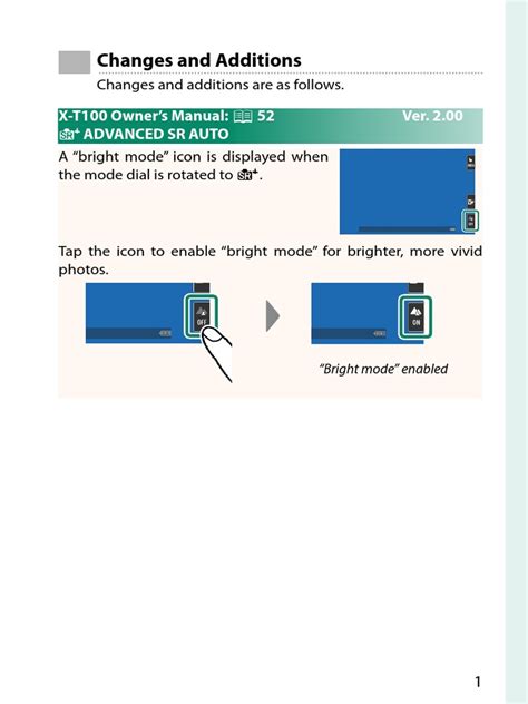 Additions Changes Cini Manual