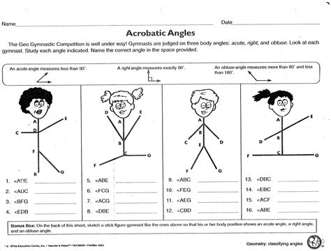 Additive Angles Worksheet Fourth Grade   Free Printable Classifying Angles Worksheets For 4th Grade - Additive Angles Worksheet Fourth Grade