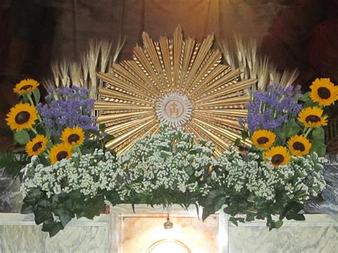Addobbi Altari Corpus Domini